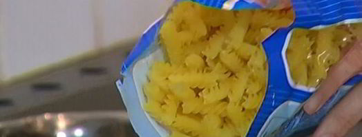 макароны с креветками и руколой. Шаг 8