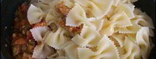 макароны с курицей и баклажанами. Шаг 11