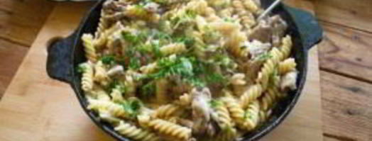 макароны с мясом под сыром в духовке. Шаг 9