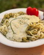 Макароны с ореховым соусом по-итальянски