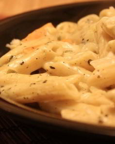 Макароны с соусом бешамель