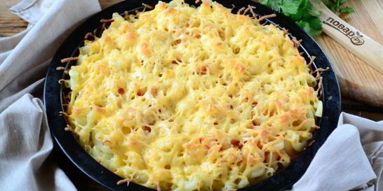Макароны с сыром