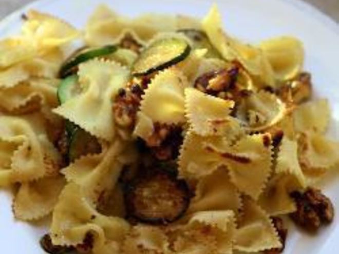 Рецепт макарон с цуккини