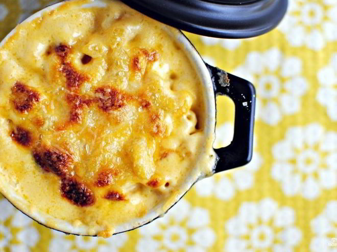 Рецепт макарон в горшочках