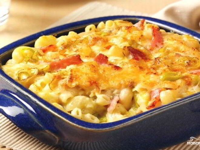 Рецепт макарон в микроволновке