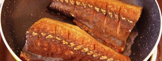 осетр жаренный и паста с тыквой по-итальянски. Шаг 14