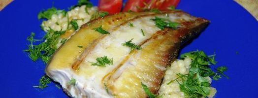 осетр жаренный и паста с тыквой по-итальянски. Шаг 17