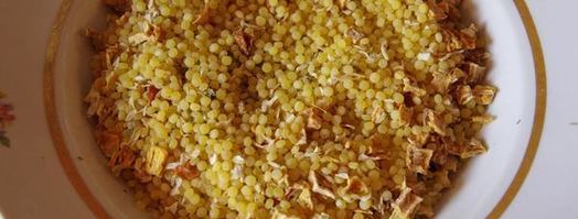 осетр жаренный и паста с тыквой по-итальянски. Шаг 6