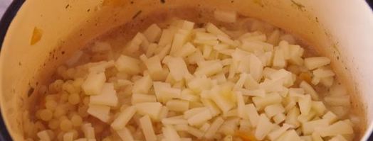 осетр жаренный и паста с тыквой по-итальянски. Шаг 10