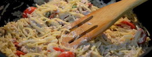 паста и тунец. Шаг 3