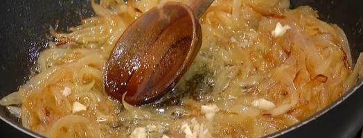 паста по-турецки с фетой и кефиром. Шаг 5