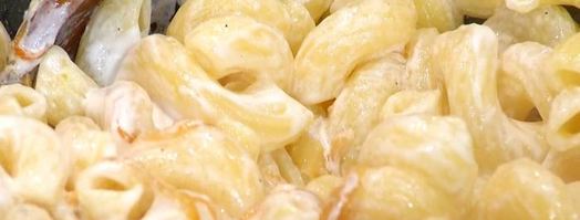 паста по-турецки с фетой и кефиром. Шаг 9