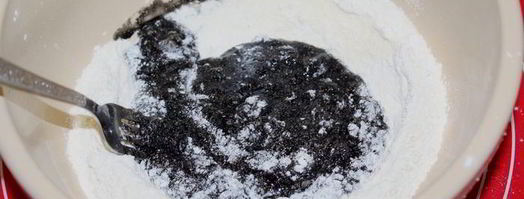 паста с чернилами каракатицы. Шаг 4