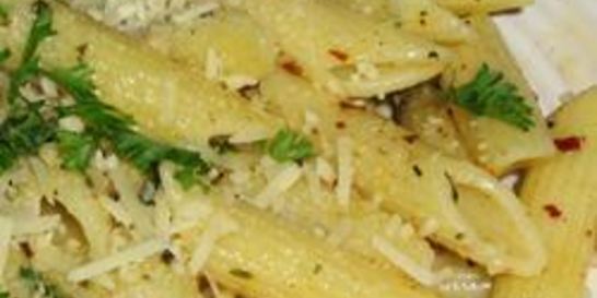 Паста с чесноком