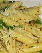 Паста с чесноком