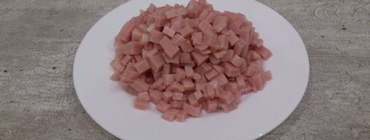 паста с грибами и ветчиной. Шаг 3