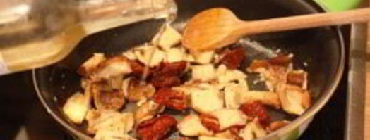 паста с грибами шиитаке. Шаг 2