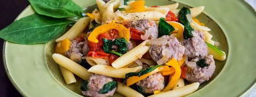 паста с итальянскими колбасками. Шаг 11