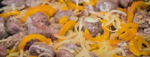 паста с итальянскими колбасками. Шаг 4