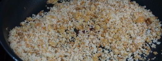 паста с хлебными крошками. Шаг 3