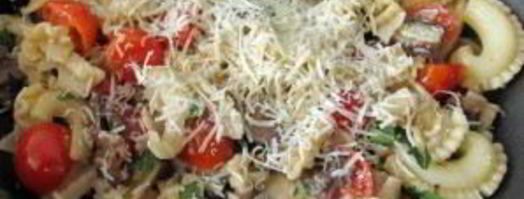 паста с копченой мойвой. Шаг 5