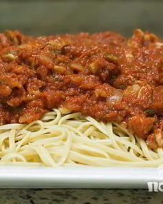 Паста с куриным филе