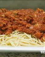 Паста с куриным филе