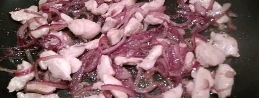 паста с курицей и грибами. Шаг 3