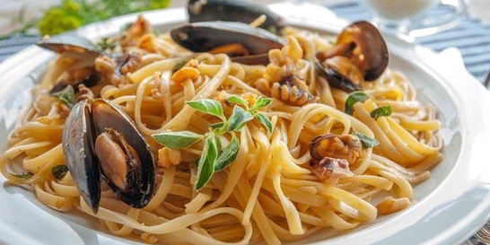 Паста с морепродуктами