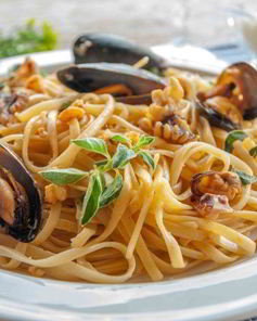 Паста с морепродуктами