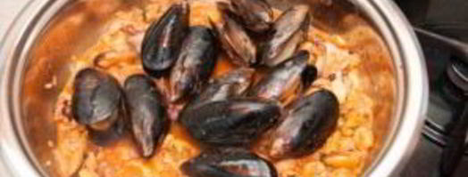 паста с морепродуктами. Шаг 5