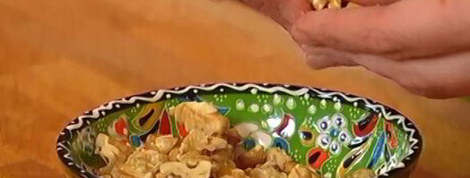 паста с орехами, беконом и тимьяном. Шаг 3