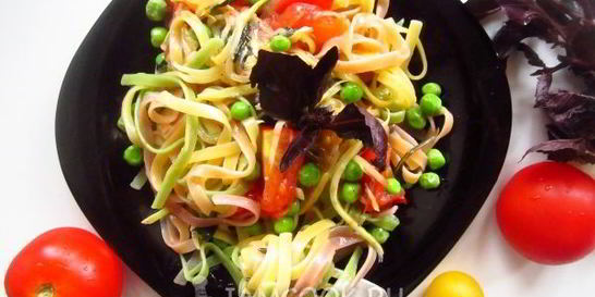 Паста с овощами