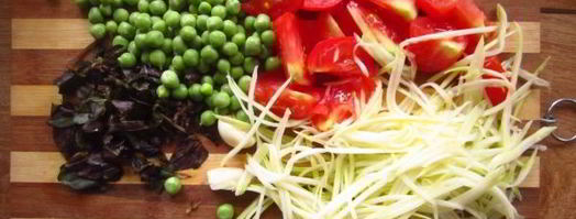 паста с овощами. Шаг 3