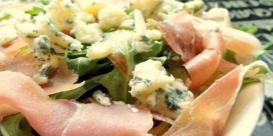 Паста с пармской ветчиной