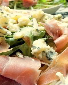 Паста с пармской ветчиной