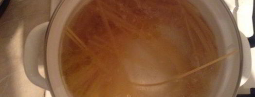 паста с семгой и сливочным соусом. Шаг 2