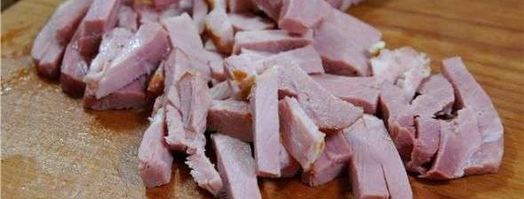 паста с шампиньонами и окороком. Шаг 15