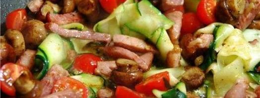 паста с шампиньонами и окороком. Шаг 28