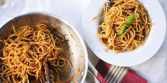 Паста с сушеными помидорами