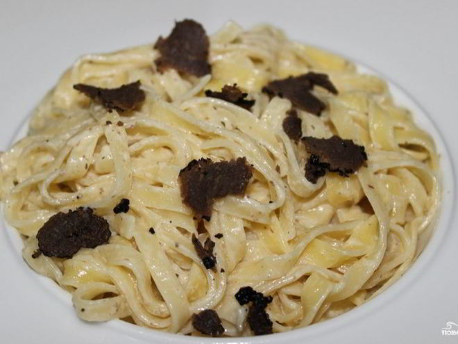 Рецепт пасты с трюфелем