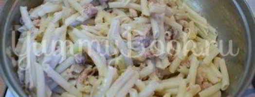 паста с тунцом. Шаг 4