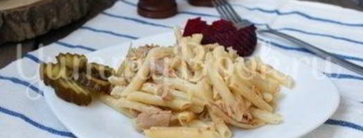 паста с тунцом. Шаг 5