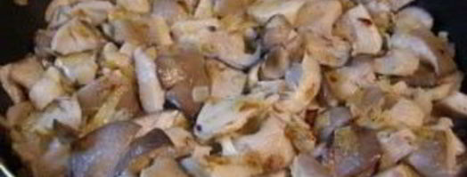 паста с вешенками в сливочном соусе. Шаг 3