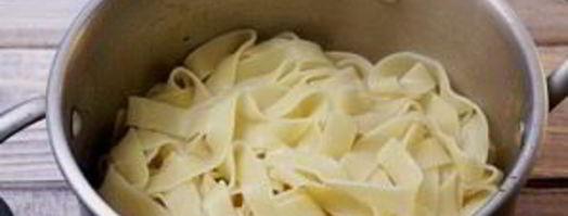 паста с ветчиной и грибами. Шаг 8