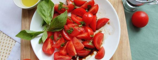 паста с ветчиной, томатами и авокадо. Шаг 2