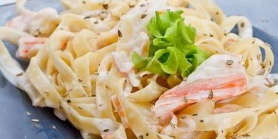 Паста тальятелле с шалфеем