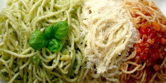 Паста Три цвета