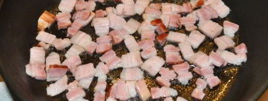 спагетти аматричана. Шаг 2