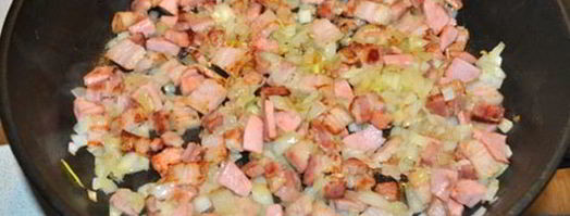 спагетти аматричана. Шаг 3